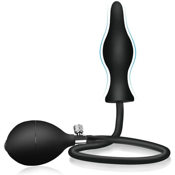 Expandir Inflable Anal Plug SM Estimulador de Ano Adultos Juguete Sexual,  Material de Silicona Líquida Seguro para el Cuerpo Inflable Butt Plug  Perineo Masajeador Juguetes Sexuales Anales para Mujeres