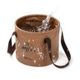 thumbnail image 3 of 10L/20L Collapsible Water Bucket PVC Folding Water Storage Container Leakage Bucket for Traveling Fishing Camping, 3 of 7