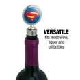 thumbnail image 4 of Superman New 52 Shield Logo Wine Bottle Stopper, 4 of 9