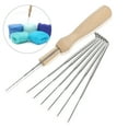 thumbnail image 4 of Raindrops NUOLUX Set of 7pcs Felting Needles Set with Handle Wool Felt Tool Felting Starter Kit, 4 of 8