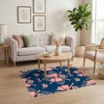 thumbnail image 3 of ODIKA 4'x6' Ultra-Soft Area Rug, Pencil School Oversized Scattered Motifs Symmetrical Layout Classroom None Washable, Bare feet friendly, Silk-Touch for Bedroom Home office, 3 of 7