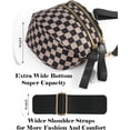 thumbnail image 5 of Checkered Crossbody Bag Bum Bag for Women Spacious Fanny Packs Belt Bag, 5 of 6