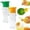 Yellow,Green, variant on Handheld Lemon Squeezer,Lemon Mini Squeezer, Screw Top Lemon Squeezer Juicer Mini Manual Squeezer, Portable Juicer with Lid, Squeeze Lime for Drinks, Cocktails,1Pcs(Yellow)