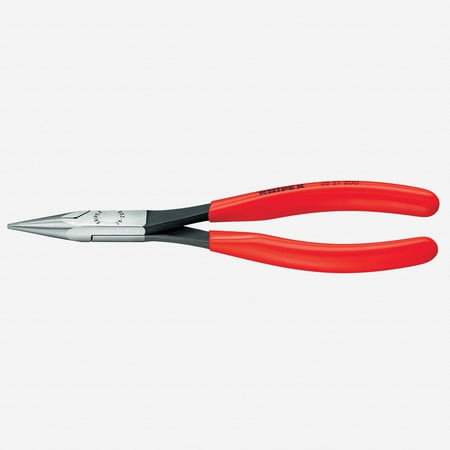UPC: 0843221004354 | Knipex 8  Assembly Pliers (half-round jaws) – Plastic Grip