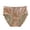 Rose Gold, variant on SGMVNU Underwear for Women High Waisted Soft Silk Panties Lace Cutout Breathable Solid Cheeky Briefs, Size 2XL, Black