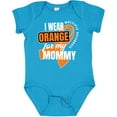 thumbnail image 3 of Inktastic I Wear Orange for My Mommy Multiple Sclerosis Awareness Boys or Girls Baby Bodysuit, 3 of 5