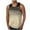 Khaki, variant on ALLLIST Summer Mens Tank Tops Cotton Blue Pullover Comfy Color Block Undershirts for Men Size S-2XL