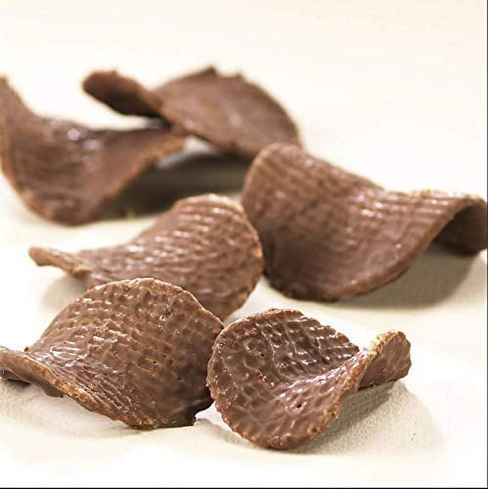 Asher's Chocolate Company, Delicious Chocolate Covered Potato Chips, Made from the Finest Kosher Chocolate, Family Owned Since 1892 (8.5oz, Milk Chocolate)