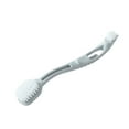thumbnail image 1 of Solid Color Hanging Double Head Long Handle Cleaning Shoe Brush for Washing Shoes and Home Use Cleaning Tool, 1 of 3