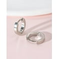 thumbnail image 4 of Limerencia G23 Pure Titanium Hypoallergenic Hoop Earrings for Women Sensitive Ears, 4 of 5