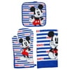 Mickey Mouse 3-Piece Kitchen Towel Linens Set