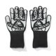 thumbnail image 1 of Guantes de barbacoa gruesos Guantes de horno de alta temperatura suaves y cómodos para picnic al aire libre fuego de camping Hugtrwg Para estrenar, 1 of 9