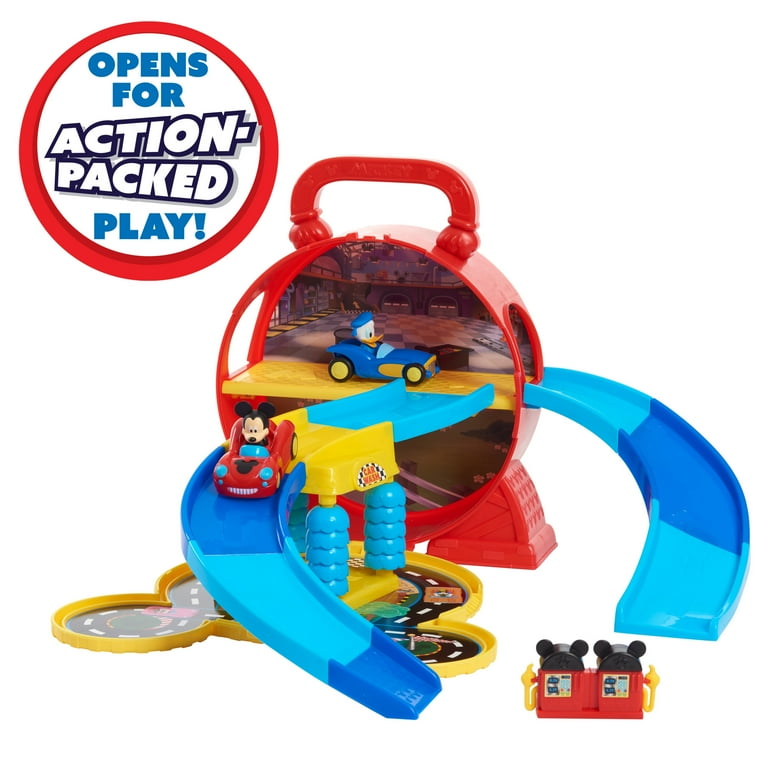 Disney Junior Mickey Mouse Stow 'n Go Garage, Figure and