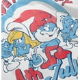 thumbnail image 5 of Retro Smurfs Cartoon 4th of July Toddler Boy Girl T Shirt Infant Toddler Brisco Brands 6M, 5 of 6