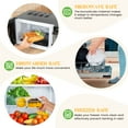 thumbnail image 7 of GPED Glass Food Storage Container with Lids, 3 Pack 34 Oz Meal Prep Containers, 1 & 2 & 3 Compartment Lunch Container, Airtight Bento Box with Leak Proof Locking Lids, Microwave and Dishwasher Safe, 7 of 7