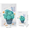 thumbnail image 2 of Succulent Wooden Jigsaw Puzzle for Adults, 1000 Pieces, Challenging and Fun, Finished Size 20" x 30", 2 of 8