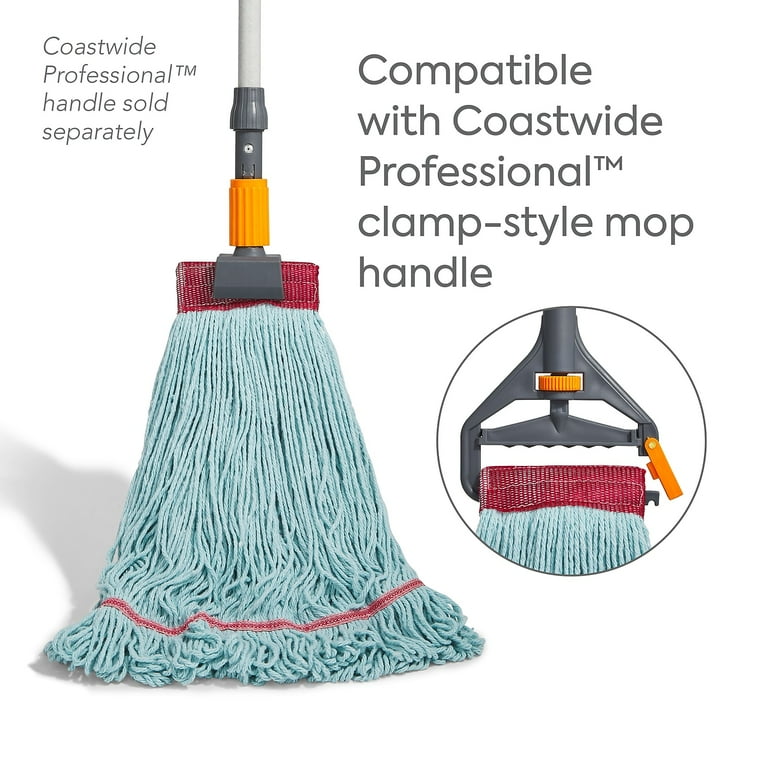◆タチカワ◆ウッドブラインド◆W1200×H980◆Z-2507BL2◆ COASTWIDE Looped-End Wet Mop Head Large Recycled PET 5