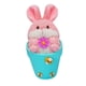 thumbnail image 4 of Conejo de Pascua, adornos de peluche, muñeco de conejo de peluche Azul, 4 of 9