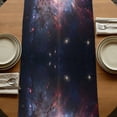 thumbnail image 5 of Table Runners 72 Inches Long Dress Scarves, Universe Explosion Farmhouse Kitchen/Dining Table Runner, Coffee Tablerunners, Modern Abstract Galaxy Universe 13x72 Inch, 5 of 9