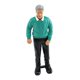 thumbnail image 1 of Figura en miniatura Hugo Modelo humano Colección de escenas de películas Adorno de escritorio Tren Ferrocarril Personaje de personas Abuelo, 1 of 10