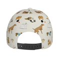 thumbnail image 6 of Daiia Dogs Funny Pets print Baseball Cap Men Women Golf Dad Hat Adjustable Original Classic Low Profile Hat Unconstructed Plain Cap, 6 of 9