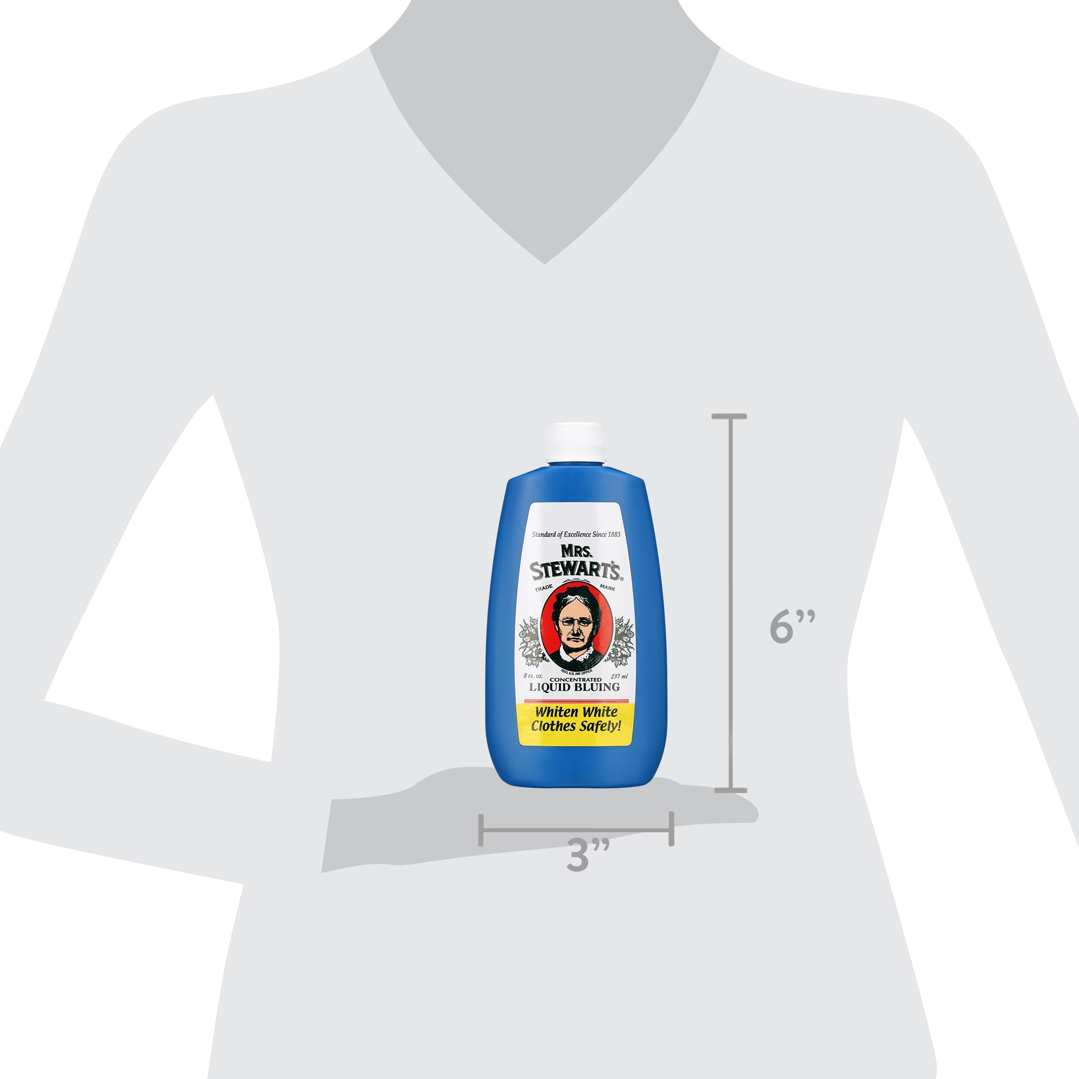 Mrs. Stewarts Liquid Bluing, 8 OZ (Pack of 12) - Walmart.com