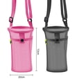 thumbnail image 5 of Sportteer Double Pocket Water Bottle Bag Mobile Phone Holder Water Bottle Bag Water Bottle Holder 2Pcs Lightweight Portable Double Pocket Design with Strap for Hiking Travel Gym, 5 of 8