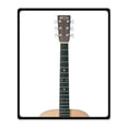 thumbnail image 1 of RYLABLUE Guitar Blanket Fleece Throw Blanket for Sofa or Bed 58x80 inches, 1 of 3