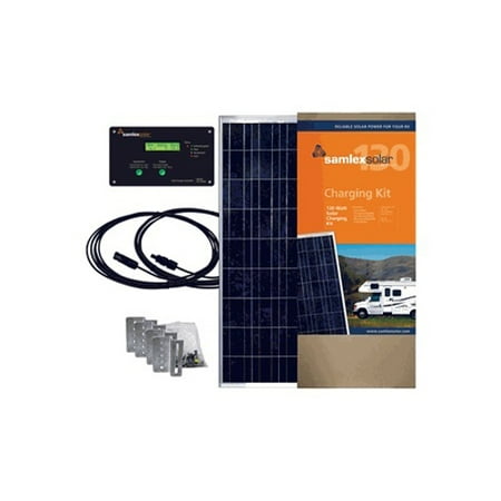Samlex Solar SRV-130-KIT 130 Watt Solar Charging Kit
