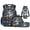 Space Astronaut, variant on Yspwyqan Baseball Batter Splash 4Pcs Backpack Set with Lunch Box Pencil Case Water Bottle, 17 Inch Multi-Pocket Lightweight Boys Backpack Set for Elementary Middle School