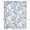 Blue, variant on Teal Spring Floral Semi Sheer Curtains Drapes for Living Room, Bedroom, French Doors Window 96 Inches Long, Elegant Pastoral Flowers Rod Pocket Chiffon Curtain Drapery Voile Draperies Panel