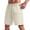 BAB27-Beige, variant on VV AVEORS Athletic Bermuda Shorts For Men Flat Front Casual Golf Quick Dry Stretch Lightweight Elastic Drawstring Shorts Black 2XL
