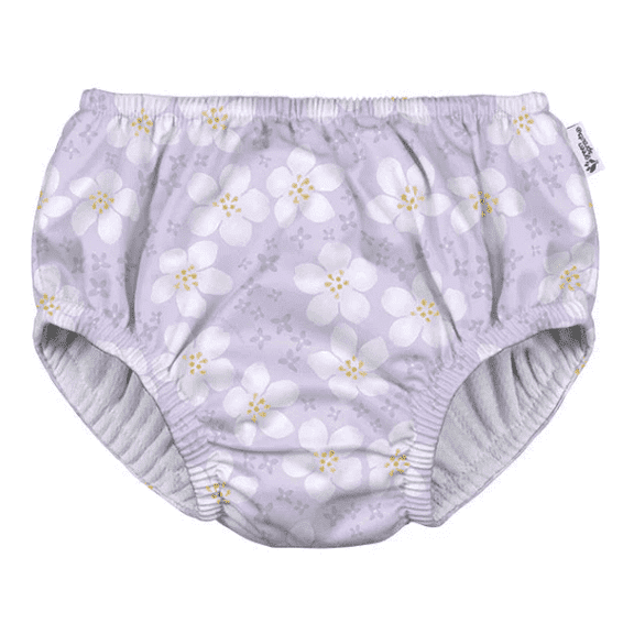 green sprouts Eco Pull Up Swim Diaper-White -6 mos