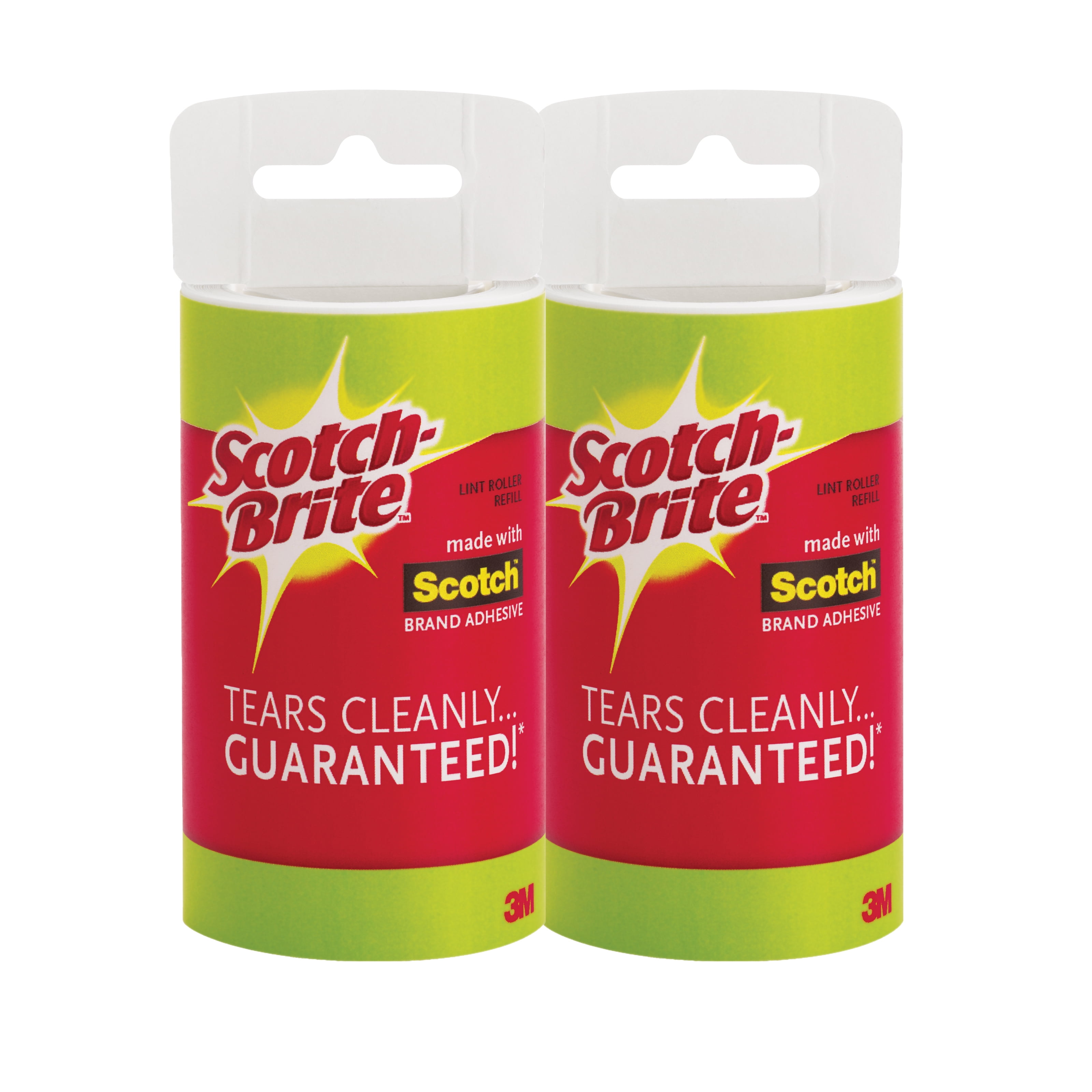 Scotch-Brite Lint Roller Refill Roll 56 ea Pack of 4 
