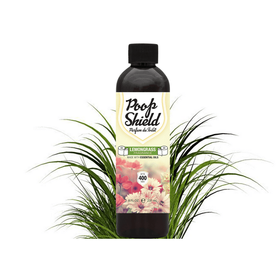 Poo Shield Toilet Spray 8 FL. OZ. Lemongrass Fragrance