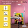 thumbnail image 5 of Stellasky Floor Lamp in White Color, 5 of 16