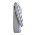thumbnail image 4 of Suéter Simply Basic Para mujer, talla EG con Cuello Alto Gris, 4 of 4