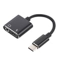 thumbnail image 4 of Adaptador de Cable USB C a Jack de 3,5mm Cateissary Negro, 4 of 6