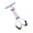 Purple, variant on Adjustable Pedal Abdominal Trainer with Stretching Band, Portable Core Workout Elastic Rope for Home Gym Yoga