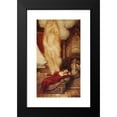 thumbnail image 2 of Henry John Stock 10x14 Black Modern Framed Museum Art Print Titled - The Aspiration of a Soul While Listening to Music, 2 of 5