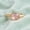 Yellow Plated, variant on Oval Cut Rose Quartz Gemstone Bezel Ring, 925 Sterling Silver Yellow Gold Plated Proposal Ring, Dainty Handmade Band Ring Wedding Gift Jewelry for Her