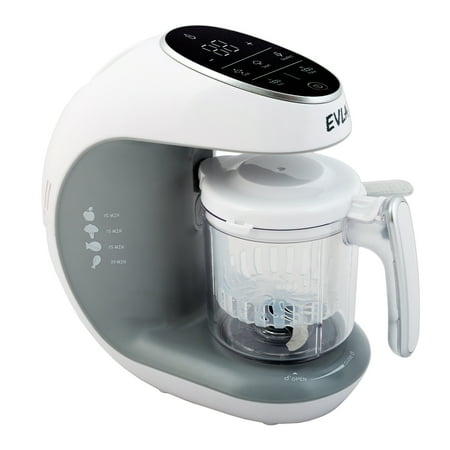 Big Savings On ROSEWILL 4 in 1 Electric Food Steamer, Steamer, Baby food maker, Rice cooker and Sterilizer, 800W turbo steam fast heating, 3 Tier stackable...! 3 EVLA S Baby Food Maker Steamer Blender Baby Food Processor Touch Screen with 6 Reusable Food Pouches for Storage or Travel White