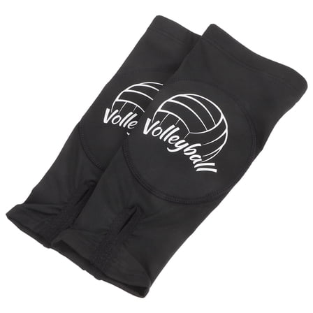 ETHZZLE Padded Elbow Sleeve Black Polyester Wrist Brace for Safe Training 1Pair