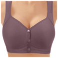 thumbnail image 2 of Fsqjgq Womens Underwear Sports Bras for Women Sticky Bra Push Up Front Closure Cotton Bras Comfort No Underwire Seamless Bra Plus Size Wireless Bra Nipple Covers Full Coverage T-Shirt Bras Corsets, 2 of 4