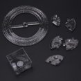 thumbnail image 3 of 3D Crystal Puzzle, 40Pcs Plastic  Shape Translucent Crystal Blocks, for Table -Shaped Toy Display Rack, 3 of 7