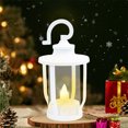 thumbnail image 5 of LED Hanging Lantern, Plastic Wind Lamp with Hook for Indoor Outdoor Decor, Flameless Ambient Light for Holiday Parties, Patio, Camping, 5 of 5