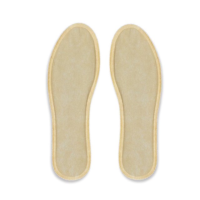 Tignapoo Self-Warming Insoles for Men - 10 Pairs, Disposable Foot Warmers, Non-Woven Fabric, Size 42-43, Quick Heat Activation, Winter Essential for Cold Feet