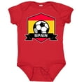 thumbnail image 3 of Inktastic Soccer Spain Flag Banner Boys or Girls Baby Bodysuit, 3 of 5