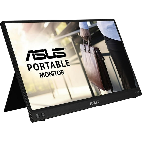 Restored ASUS ZenScreen 15.6" 1080p 5ms 60Hz FHD Portable Monitor, IPS Panel, Ultra Thin, Kickstand Design MB16ACVR (Refurbished)