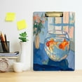 thumbnail image 2 of FORMRS Acrylic Clipboard with Low Profile Clip Standard A4 Letter Size, 12.5" x 9", Blue Goldfish, 2 of 8